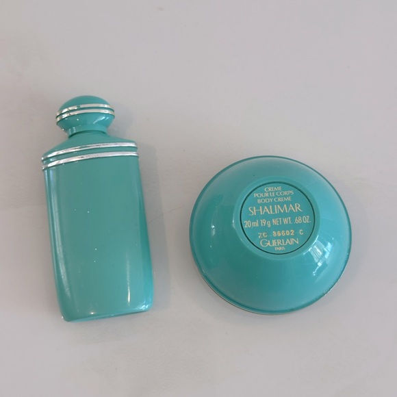 Vintage Shalimar Guerlain Mini Body Cream and Body Shampoo - Picture 4 of 6